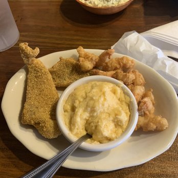 Ezell's Catfish Cabin - Fish, shrimp, and cheese grits - Southern Near Me - Phenix City, Alabama