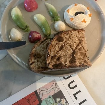 Juliet - Cod dip with radish - French Near Me - Culver City, California Juliet - Cod dip with radish - French Near Me - Culver City, California