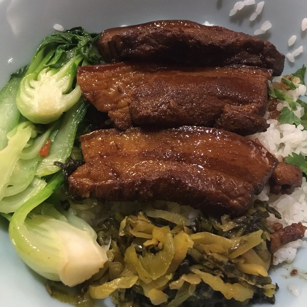 Facing East - Pork belly rice - Chinese Near Me - Bellevue, Washington