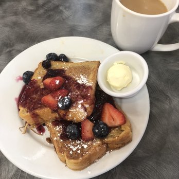 Peach Valley Cafè - Stuffed French Toast (half) - Breakfast & Brunch Near Me - Heathrow, Florida