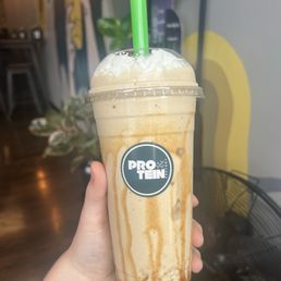 Caramel Frappe Protein Shake Caramel Frappe Protein Shake