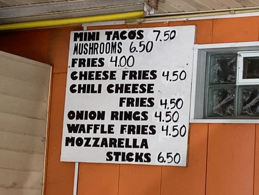 Menu photo 2 Vince's West Elm Drive-In Monroe, MI