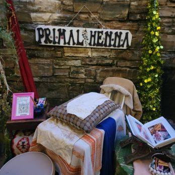 Primal Henna Arts - My smaller work station for a private event. - Henna Artists Near Me Primal Henna Arts - My smaller work station for a private event. - Henna Artists Near Me