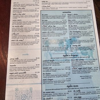 Taylor Sam's - Menu - Coffee & Tea Near Me - Brick, New Jersey