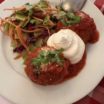 Rocky's Pizza Bar - Nonnas meatball salad - Pizza Near Me - Staten Island, New York Rocky's Pizza Bar - Nonnas meatball salad - Pizza Near Me - Staten Island, New York
