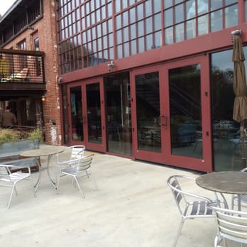 Cup 22 - Part of the patio space - Coffee & Tea Near Me - Saxapahaw, North Carolina