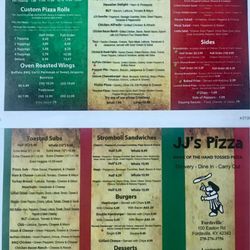 Farmhouse Pizza - Menu