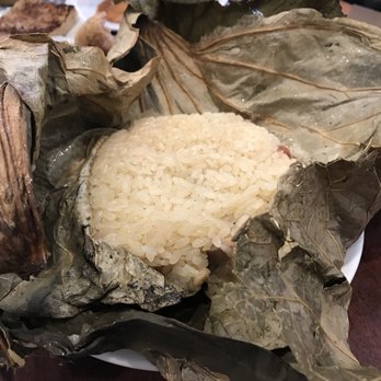 Kon Chau Restaurant - Sticky Rice in Lotus Leaf - Dim Sum Near Me - Miami, Florida