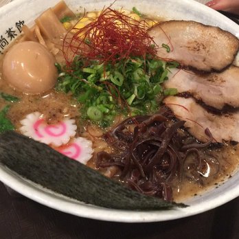 i-Tea - black garlic oil ramen - Bubble Tea Near Me - Davis, California
