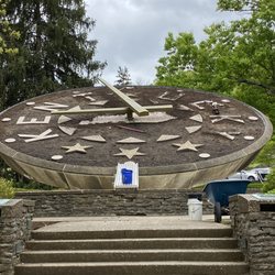 Kentucky Floral Clock - Early May, 2023. Workers are preparing the beds!