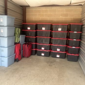 Public Storage - Inside of a 10X20 unit. Ceiling is not so good. Get the insurance just in case - Self Storage Near Me - Louisville, Kentucky
