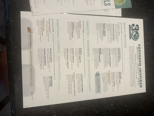 Menu photo 1 Another Broken Egg Cafe Mountain Brook, AL Menu photo 1 Another Broken Egg Cafe Mountain Brook, AL
