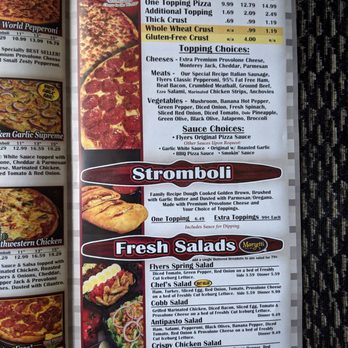 Flyers Pizza & Subs - Menu - Pizza Near Me - Blacklick, Ohio Flyers Pizza & Subs - Menu - Pizza Near Me - Blacklick, Ohio