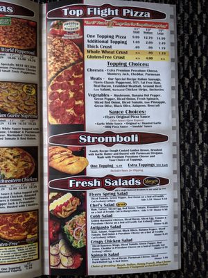 Menu photo 3 Flyers Pizza & Subs Blacklick, OH Menu photo 3 Flyers Pizza & Subs Blacklick, OH