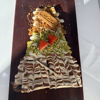 Juice Time - Christmas Tree  Crepe - Desserts Near Me - Tustin, California