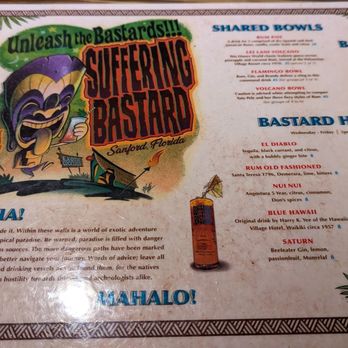 Suffering Bastard Tiki - Tiki Bars Near Me - Sanford, Florida Suffering Bastard Tiki - Tiki Bars Near Me - Sanford, Florida