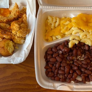 Southern Kitchen - Cajun Catfish Strips, Red Beans and Rice, Mac and Cheese - Southern Near Me - Tacoma, Washington
