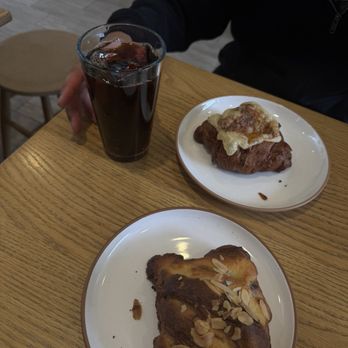 Juniper - Raspberry Almond Croissant, Ham & Cheese Croissant, Cold Brew - Coffee & Tea Near Me - San Francisco, California