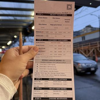 Ramen DANBO - Robson - Menu, outside - Ramen Near Me - Vancouver, British Columbia Ramen DANBO - Robson - Menu, outside - Ramen Near Me - Vancouver, British Columbia