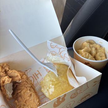 Hatch Chicken Co. - 2-Piece Chicken Tender Combo Meal Mac & Cheese Biscuits - Chicken Shop Near Me - Las Vegas, Nevada Hatch Chicken Co. - 2-Piece Chicken Tender Combo Meal Mac & Cheese Biscuits - Chicken Shop Near Me - Las Vegas, Nevada