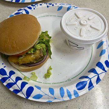 The Burger Shop - Burger, potato salad - Burgers Near Me - Hernando, Mississippi