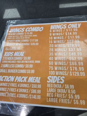 Menu photo 3 Memphis Style Wings & Things Murrieta, CA