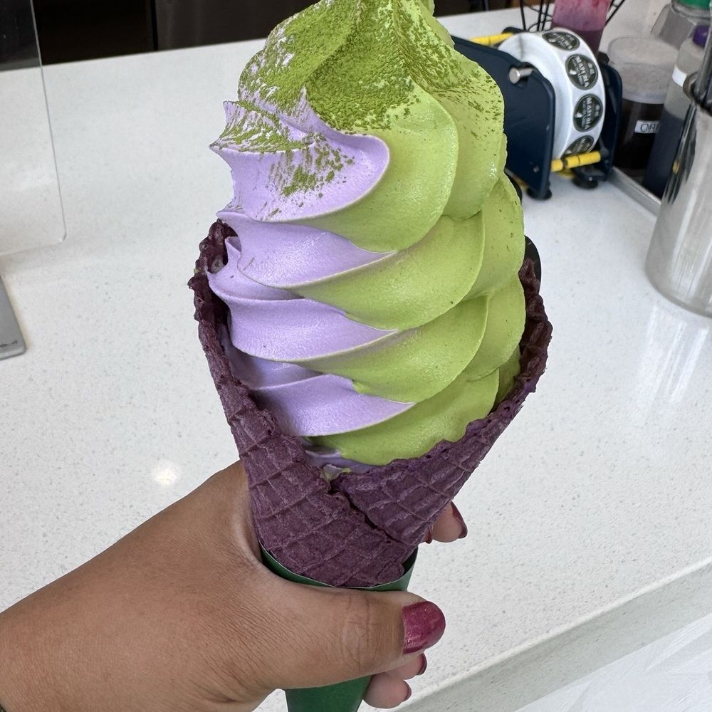 Matcha Café Maiko - Ube matcha swirl - Bubble Tea Near Me - Boston, Massachusetts Matcha Café Maiko - Ube matcha swirl - Bubble Tea Near Me - Boston, Massachusetts