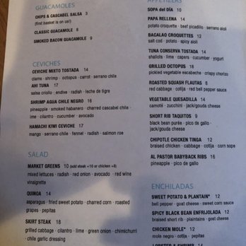Cascabel - Menu 1 - Cocktail Bars Near Me - Los Angeles, California Cascabel - Menu 1 - Cocktail Bars Near Me - Los Angeles, California