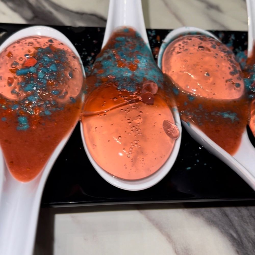 Highwire Tucson - three spoons with liquid in them - Cocktail Bars Near Me - Tucson, Arizona Highwire Tucson - three spoons with liquid in them - Cocktail Bars Near Me - Tucson, Arizona