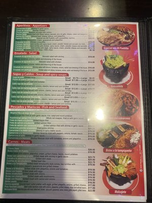 Menu photo 5 Mi Pueblito Kearny, NJ