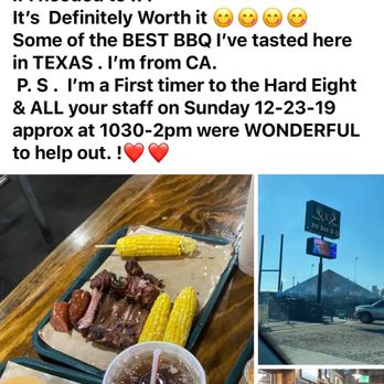 Hard Eight BBQ - BBQ , corn on the cob, pork ribs , beef sirloin. - Barbeque Near Me - Stephenville, Texas Hard Eight BBQ - BBQ , corn on the cob, pork ribs , beef sirloin. - Barbeque Near Me - Stephenville, Texas
