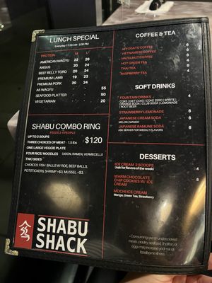 Menu photo 8 Shabu Shack Sacramento, CA Menu photo 8 Shabu Shack Sacramento, CA