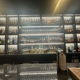 Just their alcohol display which was beautiful to me lol