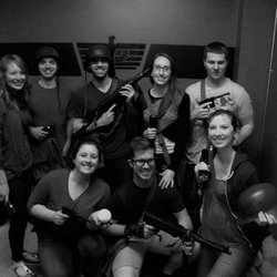 Avalanche Escape Rooms - Blitzkrieg players.