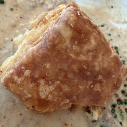 Biscuit and gravy Biscuit and gravy