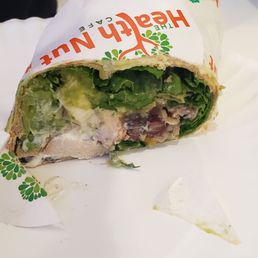 L) Buffalo Chicken Wraps L) Buffalo Chicken Wraps