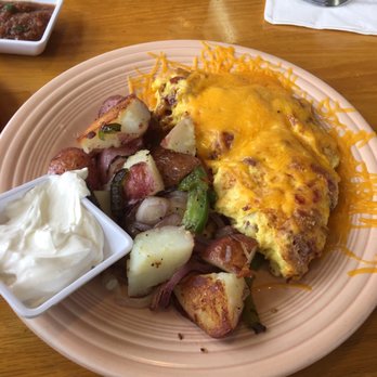 Harbor House Cafe - Western omelet - New American Near Me - Oceanside, California Harbor House Cafe - Western omelet - New American Near Me - Oceanside, California