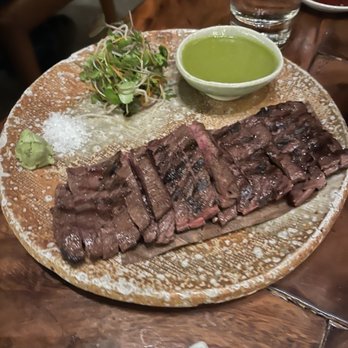 Zuma - Hanger Steak 8oz with Wafu Sauce - Sushi Bars Near Me - New York, New York
