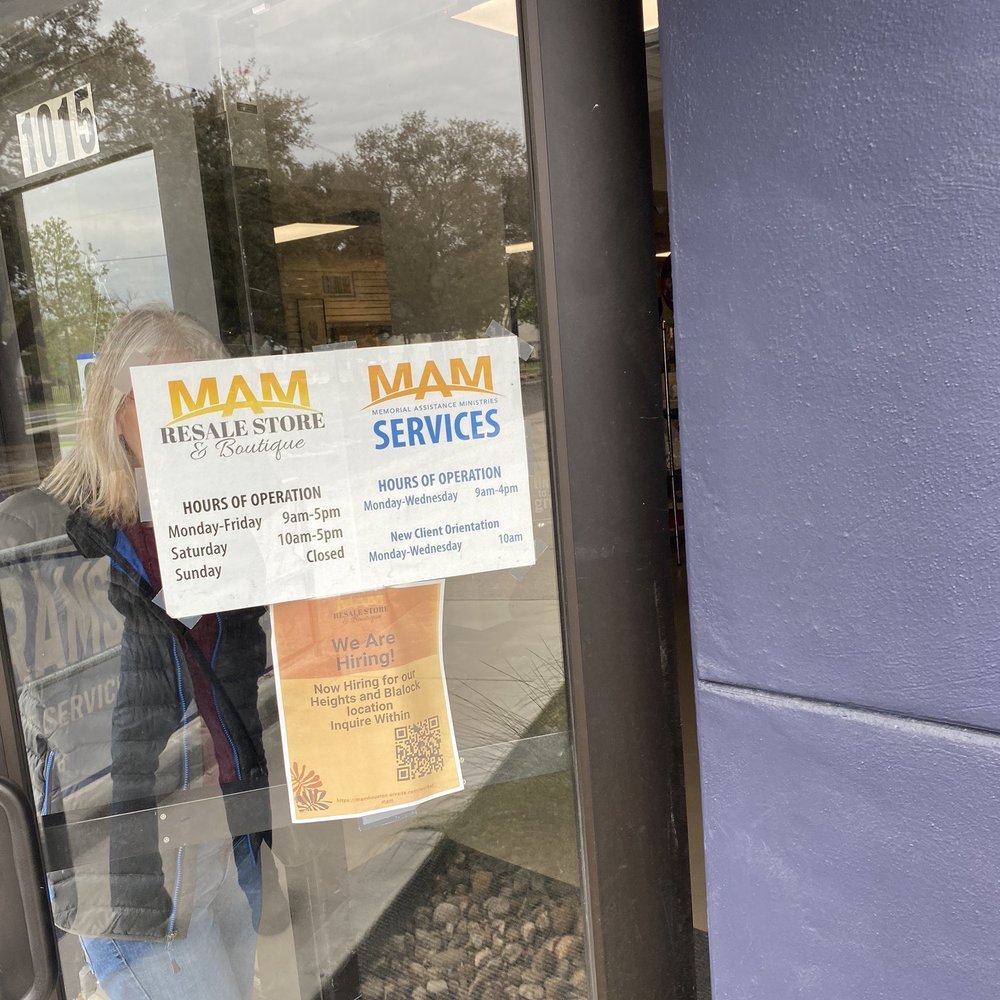 MAM Resale and Boutique - Community Service/Non-Profit Near Me - Houston, Texas