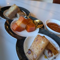 Golden-silver Turnip Cake
