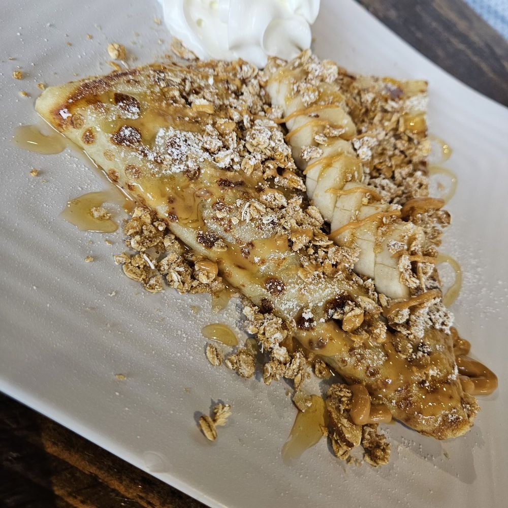 Red Bicycle Coffee - Peanut butter granola banana - Creperies Near Me - Nashville, Tennessee Red Bicycle Coffee - Peanut butter granola banana - Creperies Near Me - Nashville, Tennessee