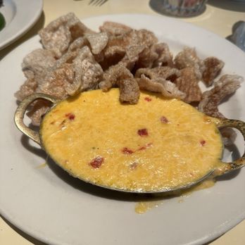Lucky 32 Southern Kitchen - Pimento Cheese with Pork Rinds - New American Near Me - Cary, North Carolina