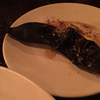 Hartwood - The picture doesn't do justice, but this is the platano, which was great. The banan inside the charred skin is cooked perfectly. - Mexican Near Me - Tulum, ROO