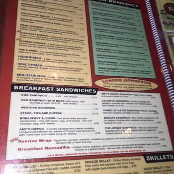 Amy's Omelette House - Breakfast & Brunch Near Me - Long Branch, New Jersey