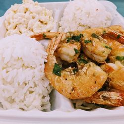 Loco Moco Drive Inn - Garlic Butter Shrimp