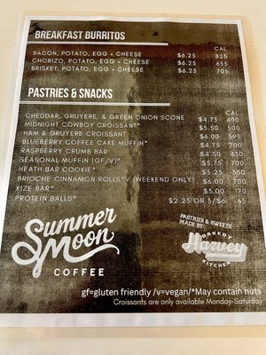 Menu photo 1 Summer Moon Coffee Oklahoma City, OK Menu photo 1 Summer Moon Coffee Oklahoma City, OK