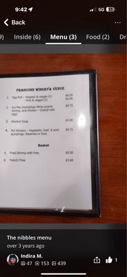 Menu photo 3 Frascone Winery Anahuac, TX