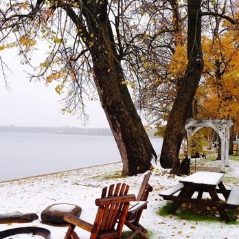 Ruttger's Birchmont Lodge - Early snow in October - Hotels Near Me - Bemidji, Minnesota Ruttger's Birchmont Lodge - Early snow in October - Hotels Near Me - Bemidji, Minnesota