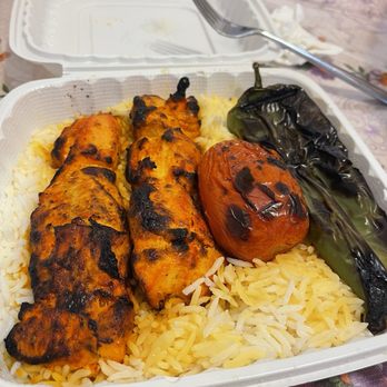 Arian BBQ - Chicken breast plate - Middle Eastern Near Me - Burbank, California