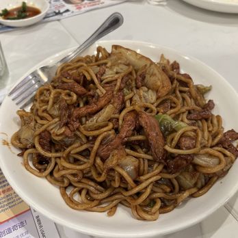 & Dim Sum - Shanghai style shredded pork thick fried noodles - Dim Sum Near Me - Chino Hills, California & Dim Sum - Shanghai style shredded pork thick fried noodles - Dim Sum Near Me - Chino Hills, California